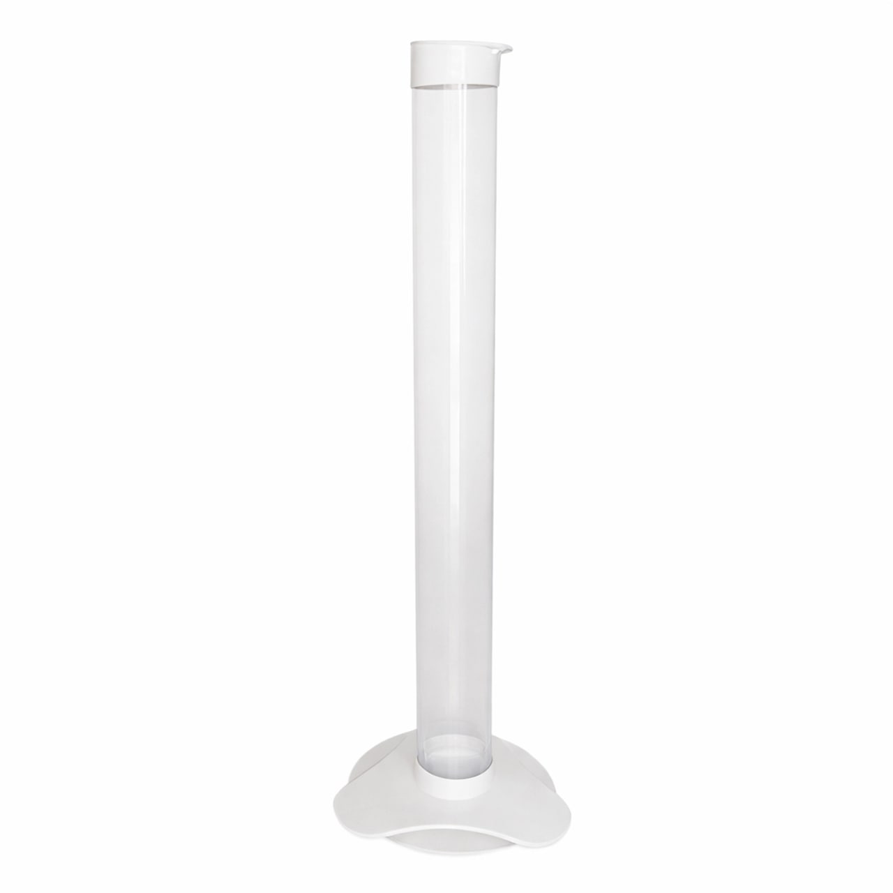 Bechersammler C-150 weiß | Abfallröhre für 150 Becher